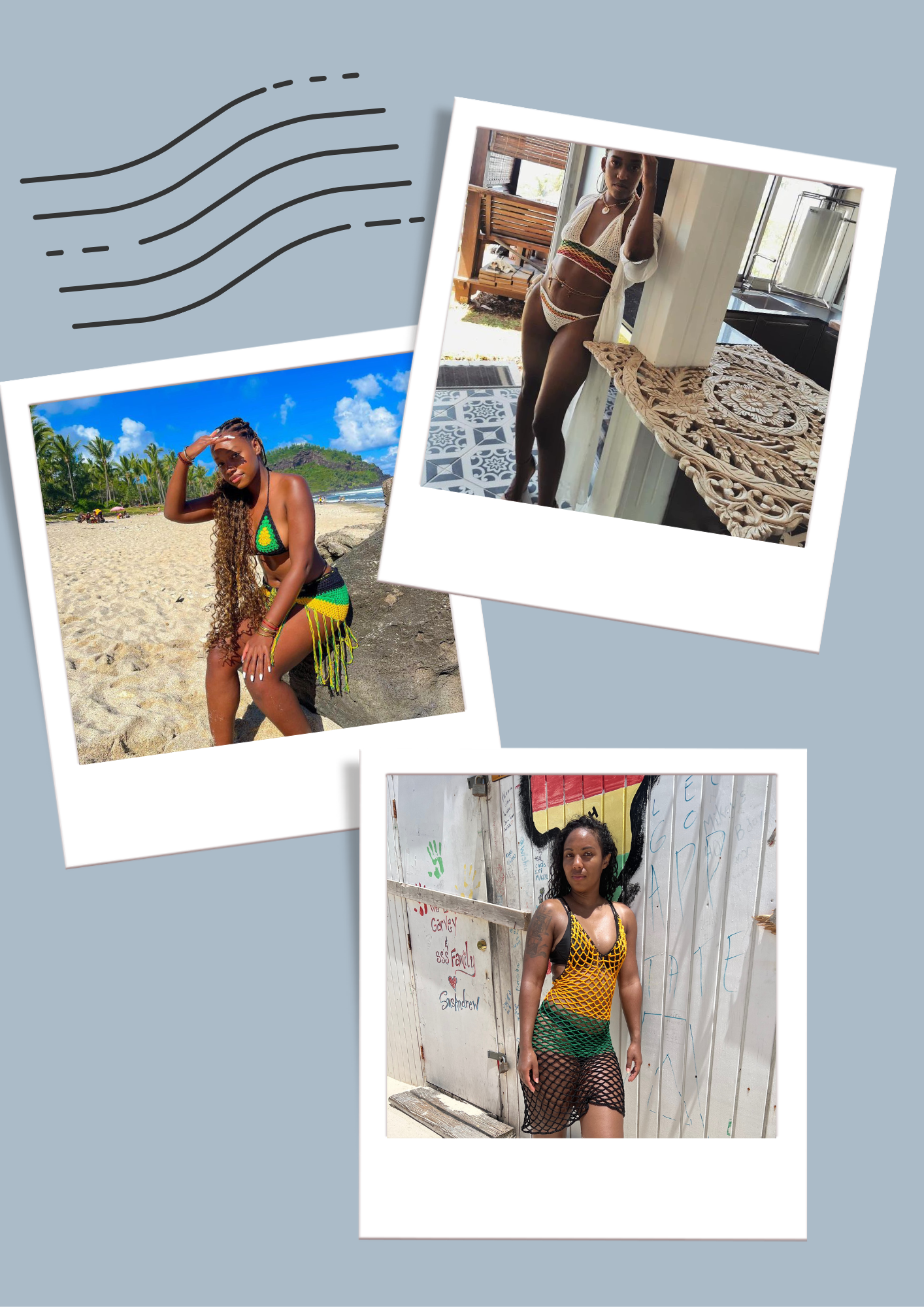 Ebook Jamaïcain - crochet beachwear