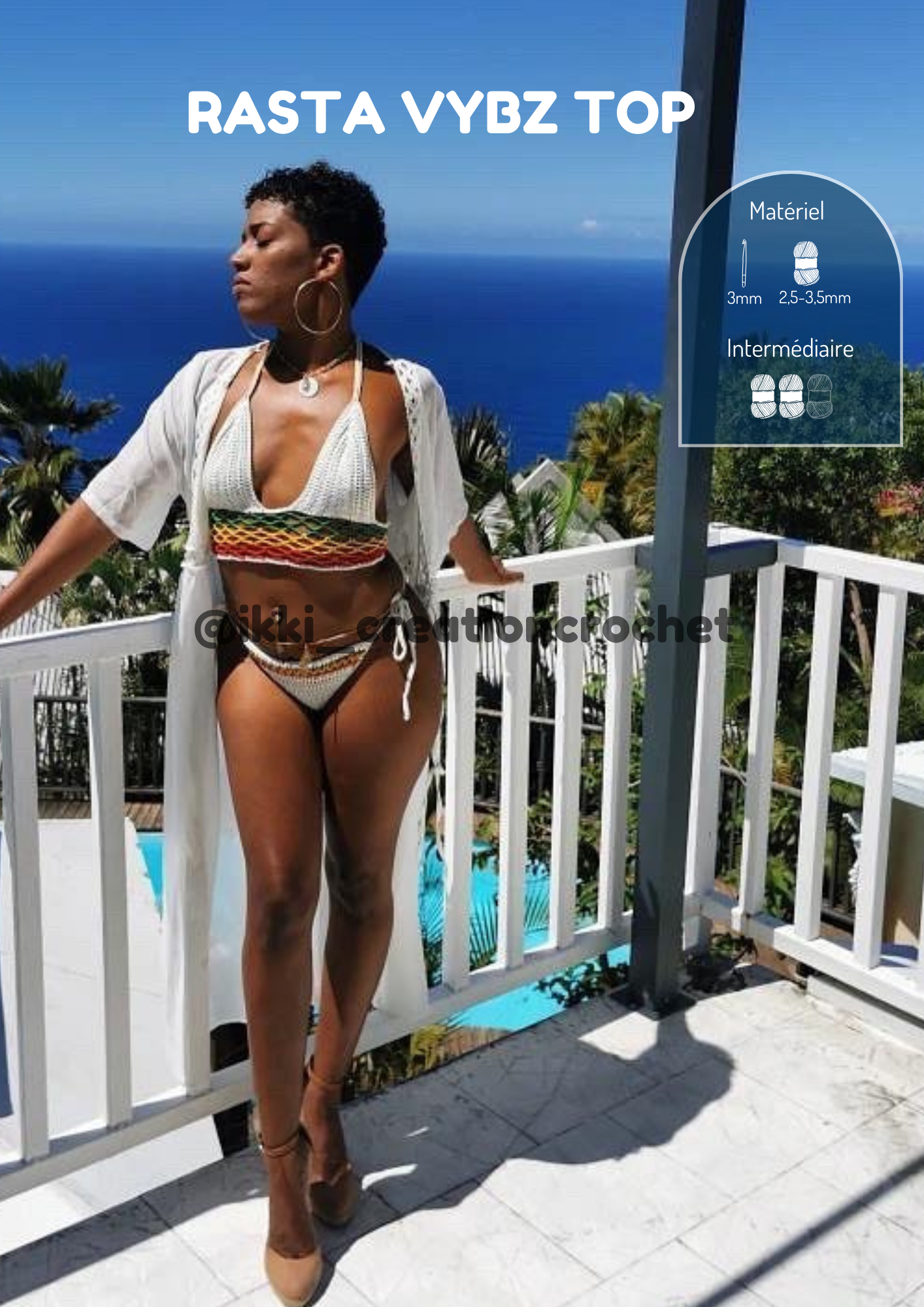 Ebook Jamaïcain - crochet beachwear